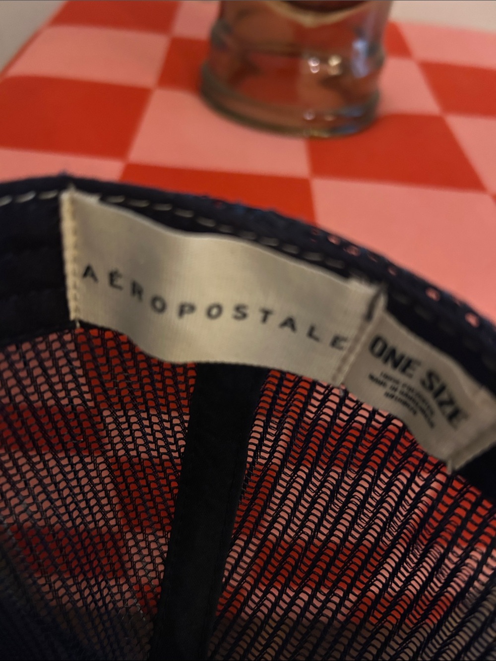 Aeropostale White & Navy Hawaii Surfing Trucker Hat - Picture 5 of 5